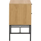 Bedside table Albany, natural color, H70x46x40cm