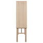 Cabinet Alinley, natural color, H150x90.8x40cm