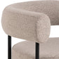 Armchair Akfield, beige, H71x78.5x67.5cm, seat height 43.5cm