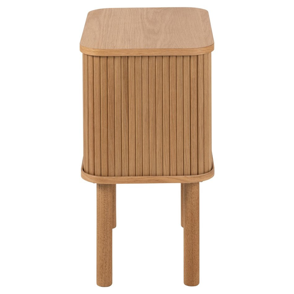 Bedside table Angley, natural color, H60x45x30cm