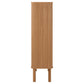 Cabinet Angley, natural color, H145x80x40cm