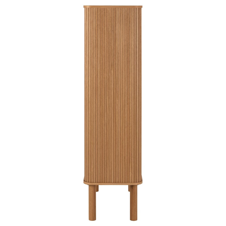 Cabinet Angley, natural color, H145x80x40cm