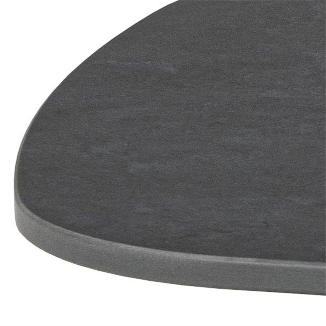 Aracas Coffee Table – Black Steel & Ceramic, 120×60×41 cm