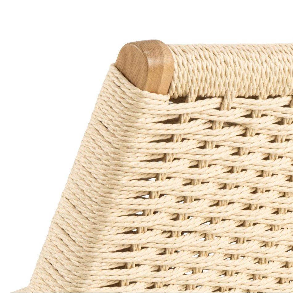 Lounge chair Arson, beige, H72x64x79cm, seat height 39cm