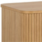 Sideboard Angley, natural color, H80x160x40cm