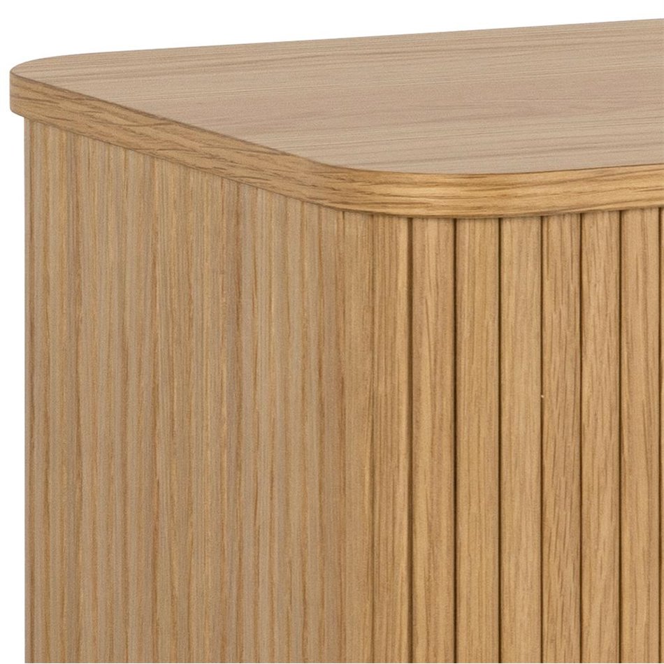 Sideboard Angley, natural color, H80x160x40cm