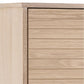 Cabinet Alinley, natural color, H150x90.8x40cm
