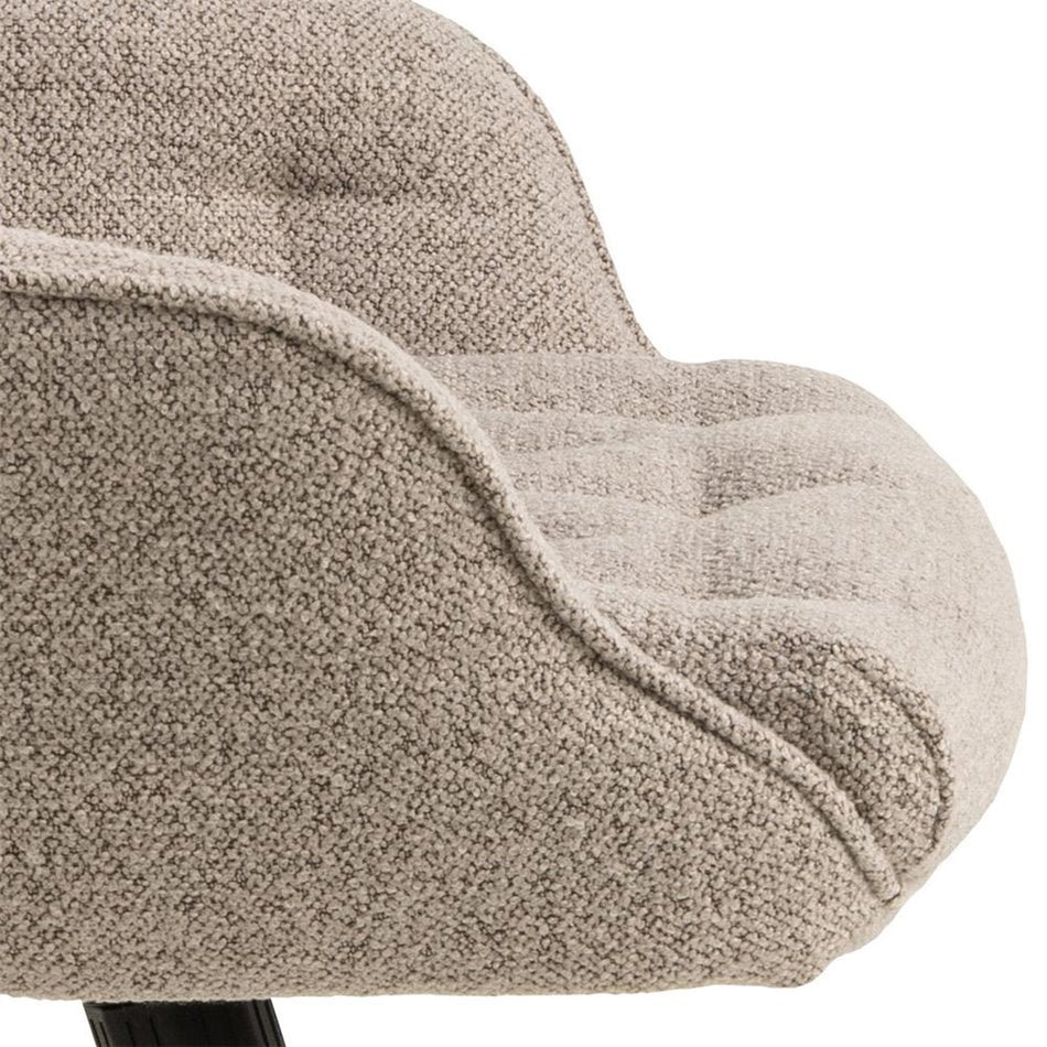 Ergonomic Office Chair Ariko – Beige, Adjustable Height & Armrests, 106×60×67.5 cm