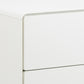 Chest of drawers Alovell, white, H80x80x40cm