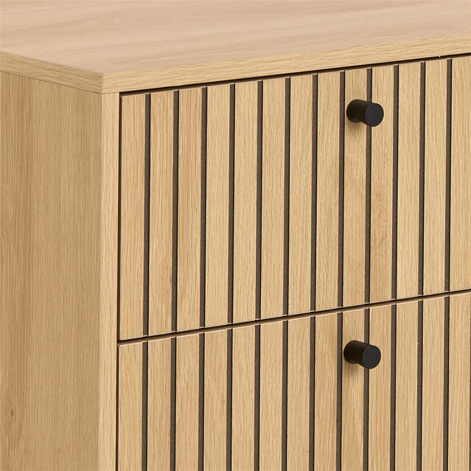 Bedside table Albany, natural color, H70x46x40cm