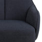 Armchair Atekso, dark blue, H98x73x92cm, seat height 40cm