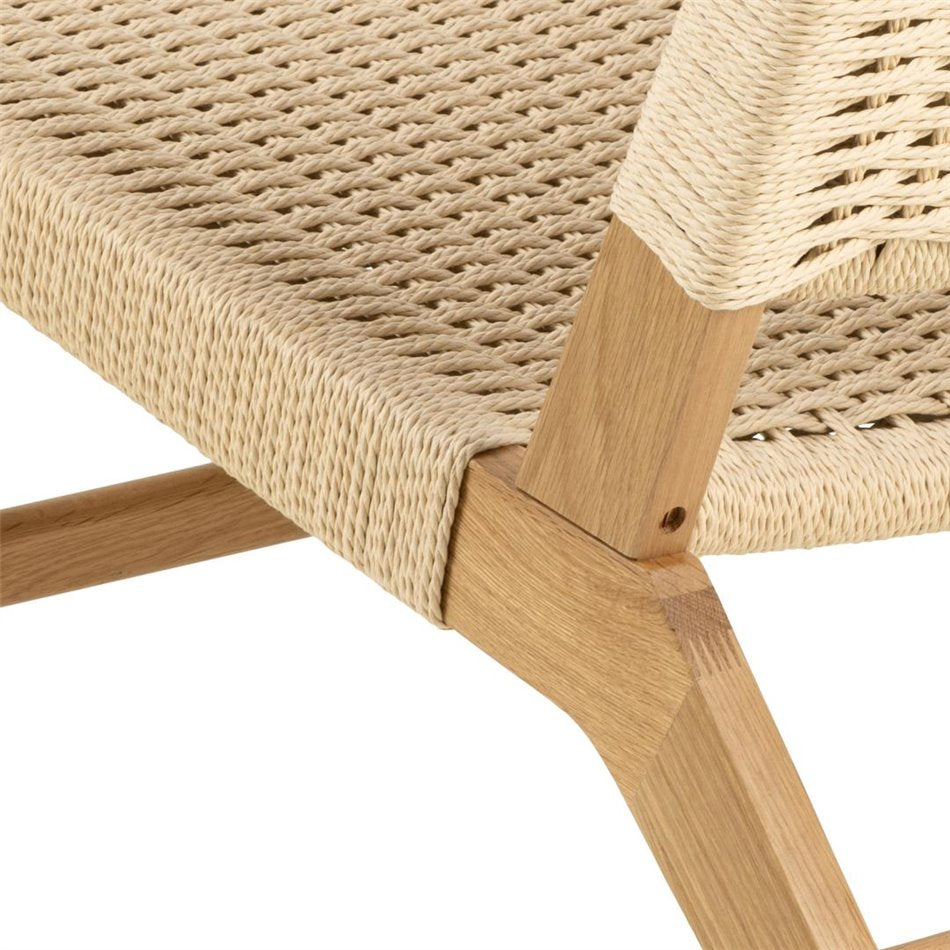 Lounge chair Arson, beige, H72x64x79cm, seat height 39cm