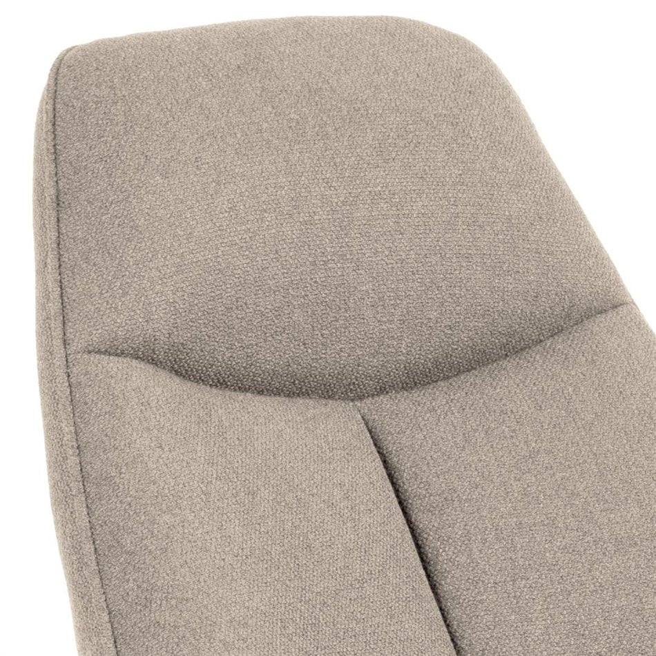 Armchair Atekso, beige, H98x73x92cm, seat height 40cm