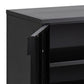 Sideboard Acevton, black, H80x82x40cm