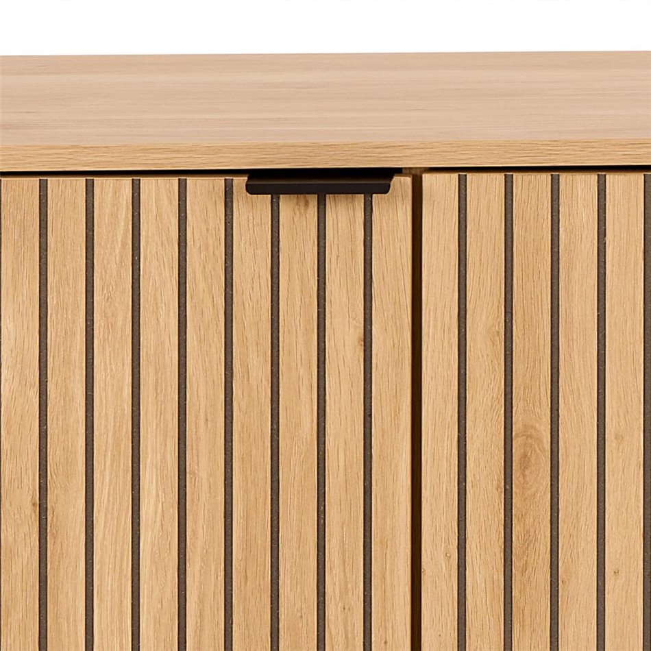 Sideboard Aipur, natural color, H70x180x40cm