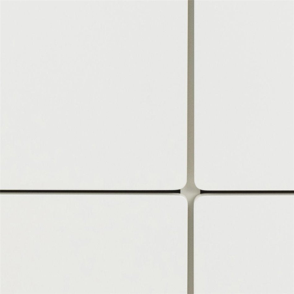 Chest of drawers Alovell, white, H90x135x40cm