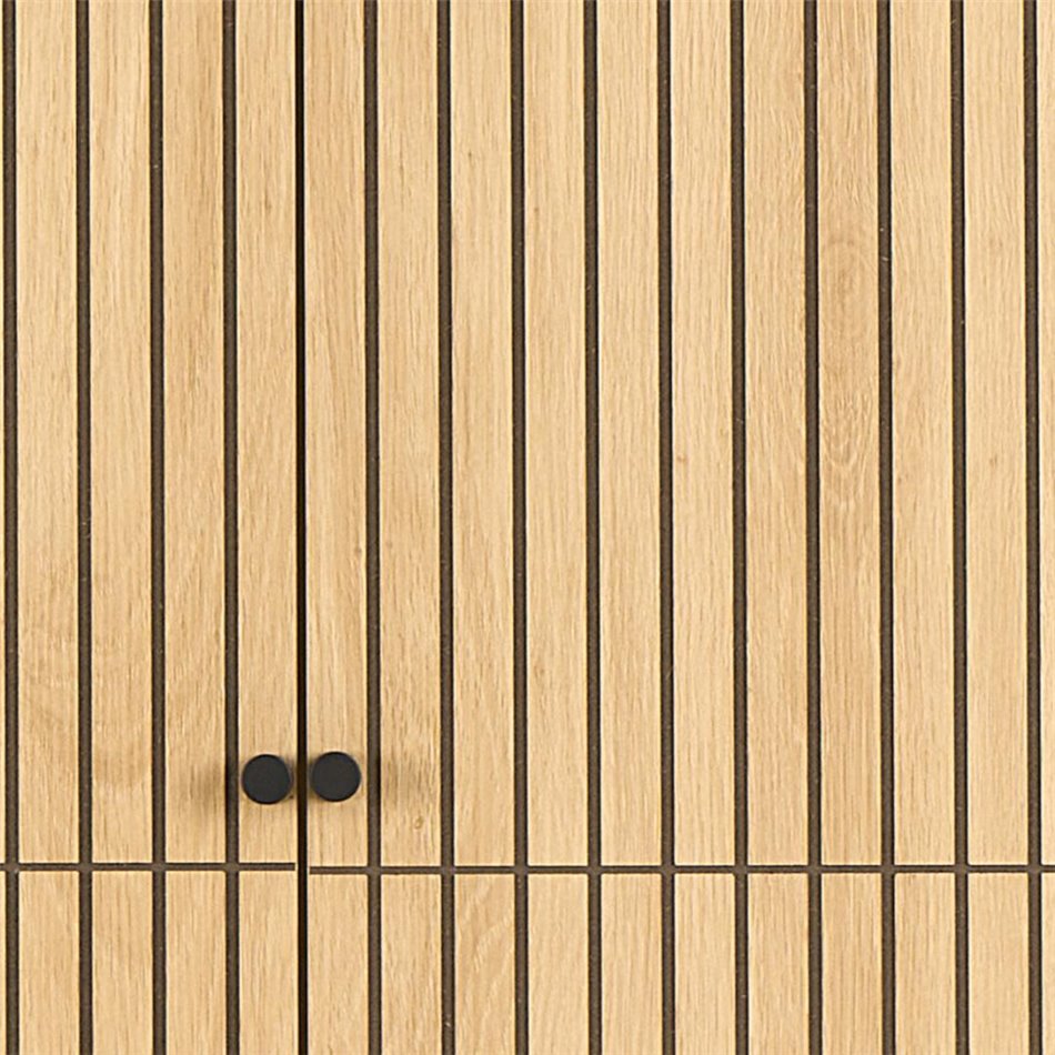 Wardrobe Albany, natural color, H200x99x60cm