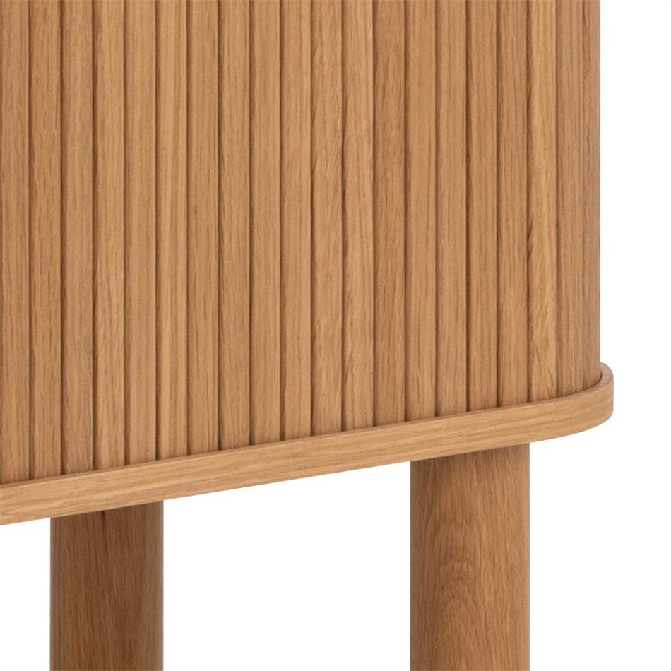 Cabinet Angley, natural color, H145x80x40cm