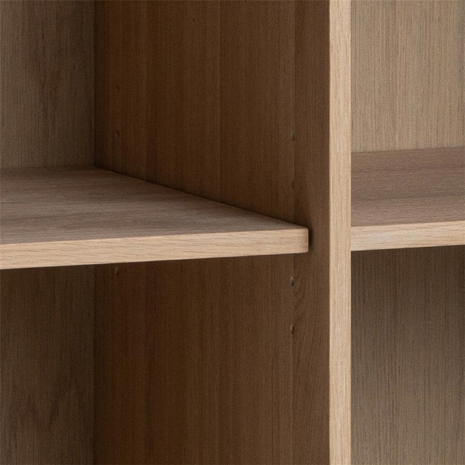 Cabinet Alinley, natural color, H150x90.8x40cm