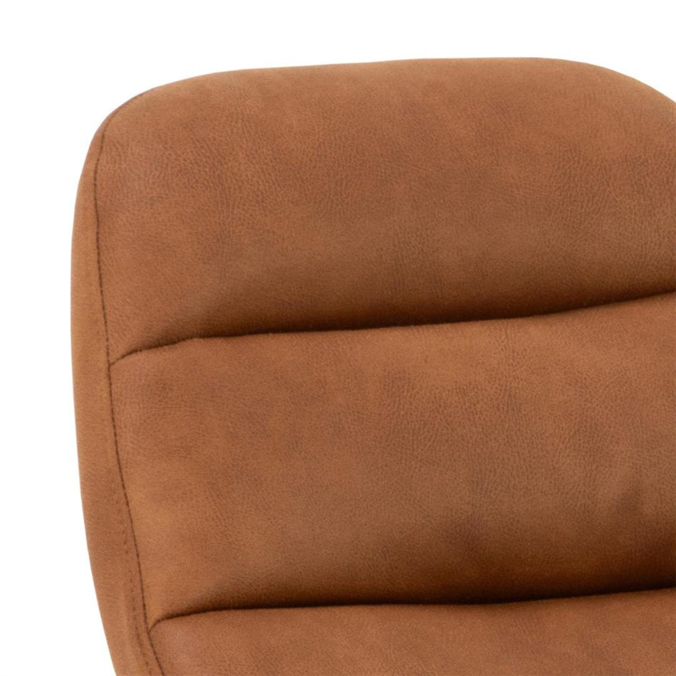 Sessel Ahaplin, braun, H 86 x 63 x 156 cm, Sitzhöhe 40 cm