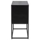 Sideboard Acevton, black, H80x82x40cm