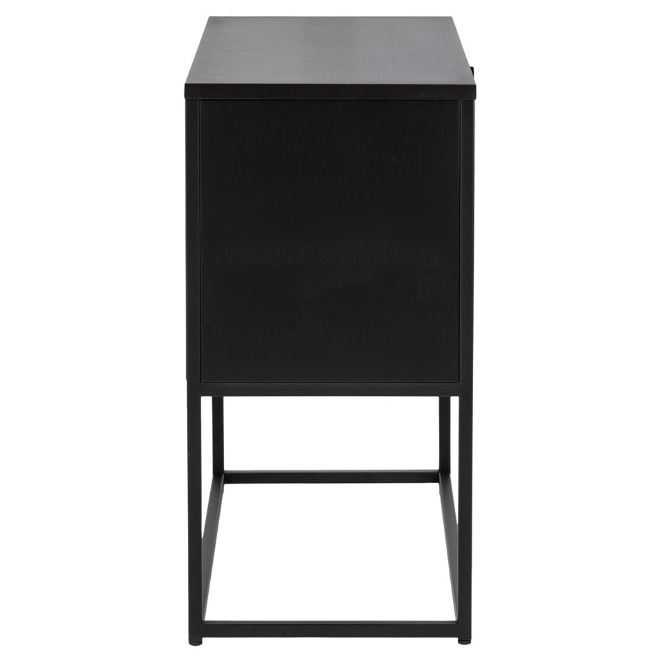Sideboard Acevton, black, H80x82x40cm