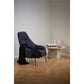 Armchair Atekso, dark blue, H98x73x92cm, seat height 40cm