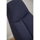 Armchair Atekso, dark blue, H98x73x92cm, seat height 40cm