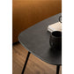 Aracas Coffee Table – Black Steel & Ceramic, 120×60×41 cm