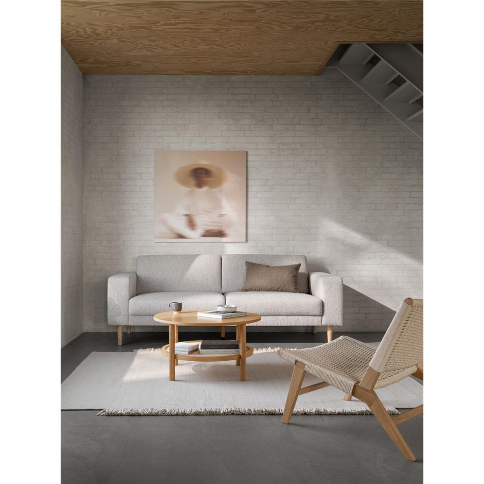 Lounge chair Arson, beige, H72x64x79cm, seat height 39cm