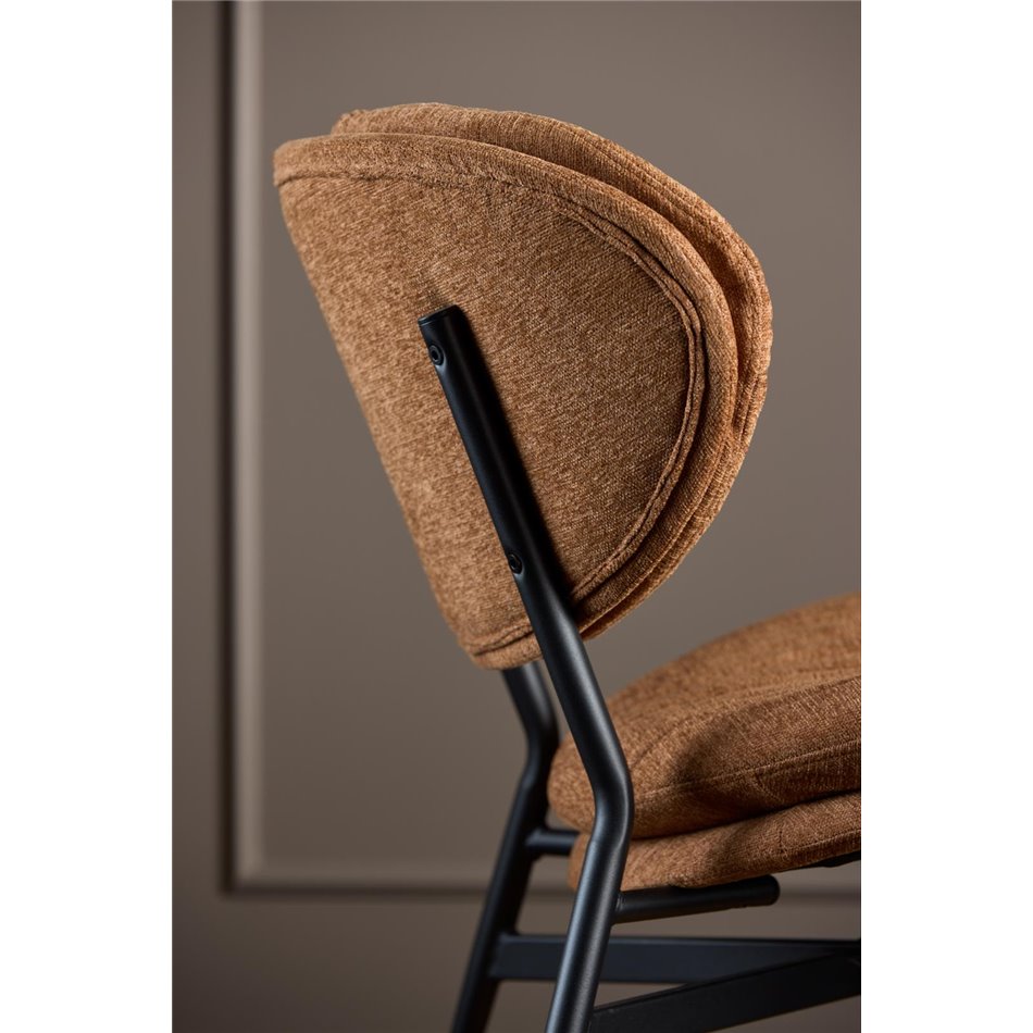 Lounge-Sessel Aurma, braun, H 76 x 70 x 73 cm, Sitzhöhe 43 cm