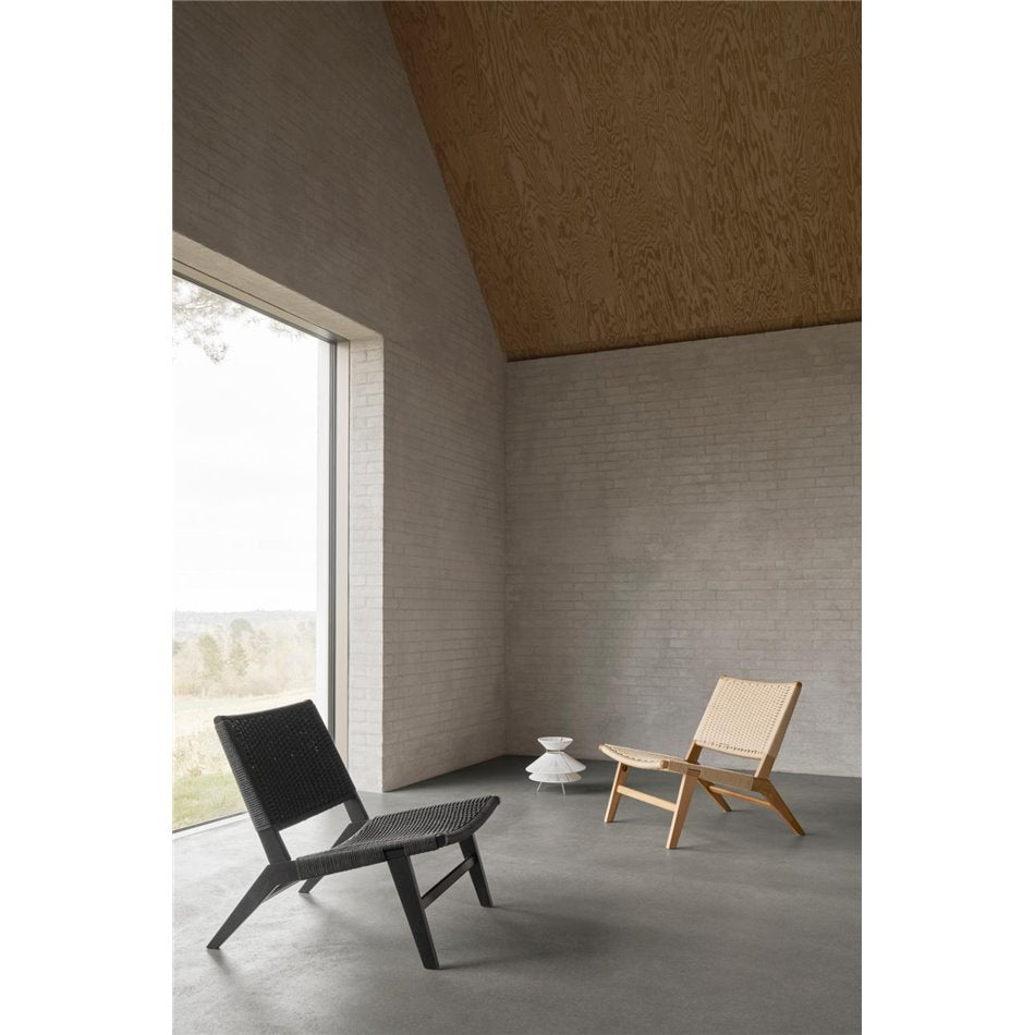 Lounge chair Arson, black, H72x64x79cm, seat height 39cm