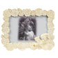 Photo frame Rose, white/gold color, 13x18cm