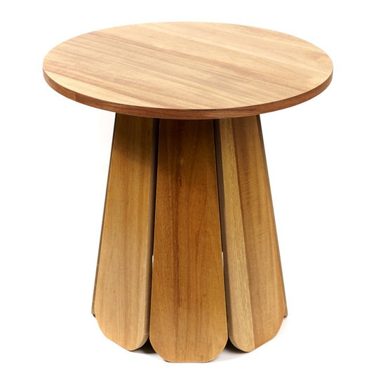 D Appoint Side Tables – Natural MDF Round Accent Table