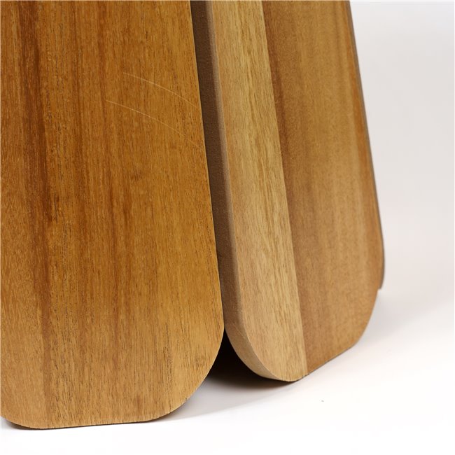 D Appoint Side Tables – Natural MDF Round Accent Table