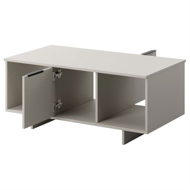 Halma Coffee Table – Cashmere Chipboard, 100×55×55 cm