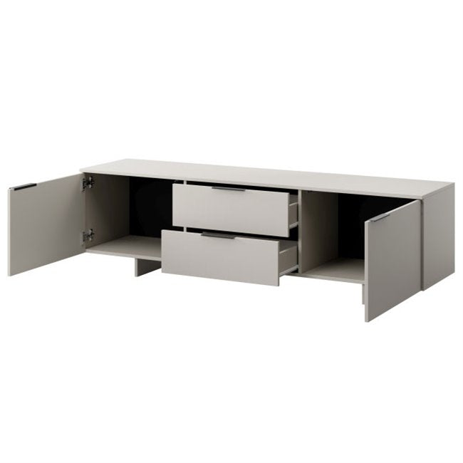 Halma TV Table – Cashmere Chipboard, 180×41.5×55 cm