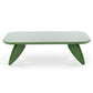 Horaya Coffee Table – Light Green MDF, 120×60×36 cm