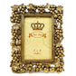 Photo frame Harmony, gold color, 10x15cm photograph, H22.5x17.5x11.5cm