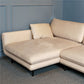 Corner Sofa Wesolano – Left Corner, Beige Fabric, with Sleeping Function & Storage, 260×167×83 cm