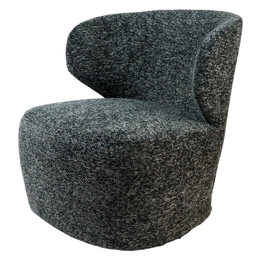 Armchair Daras, swivel 360, H76x76x73cm, seat 43cm