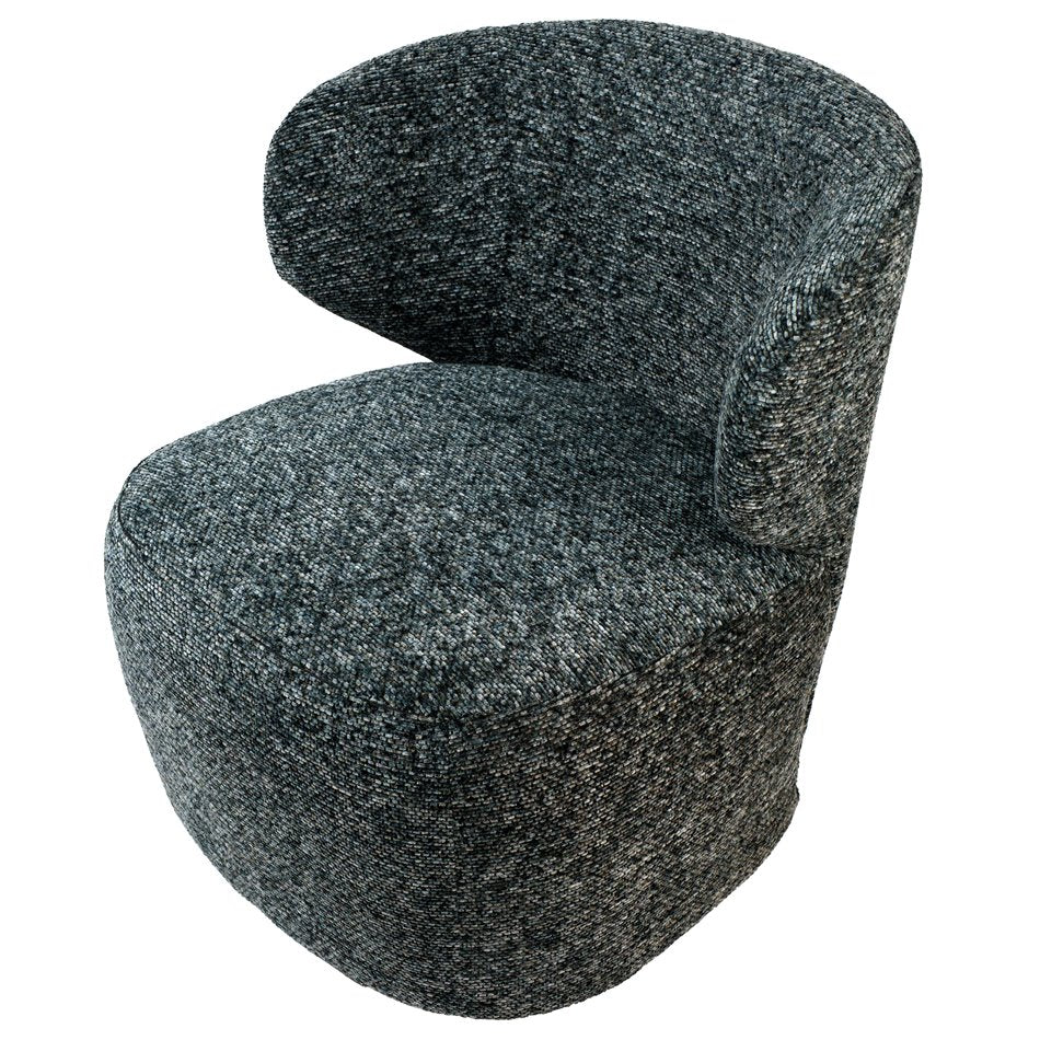 Armchair Daras, swivel 360, H76x76x73cm, seat 43cm
