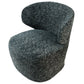 Armchair Daras, swivel 360, H76x76x73cm, seat 43cm