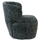 Armchair Daras, swivel 360, H76x76x73cm, seat 43cm