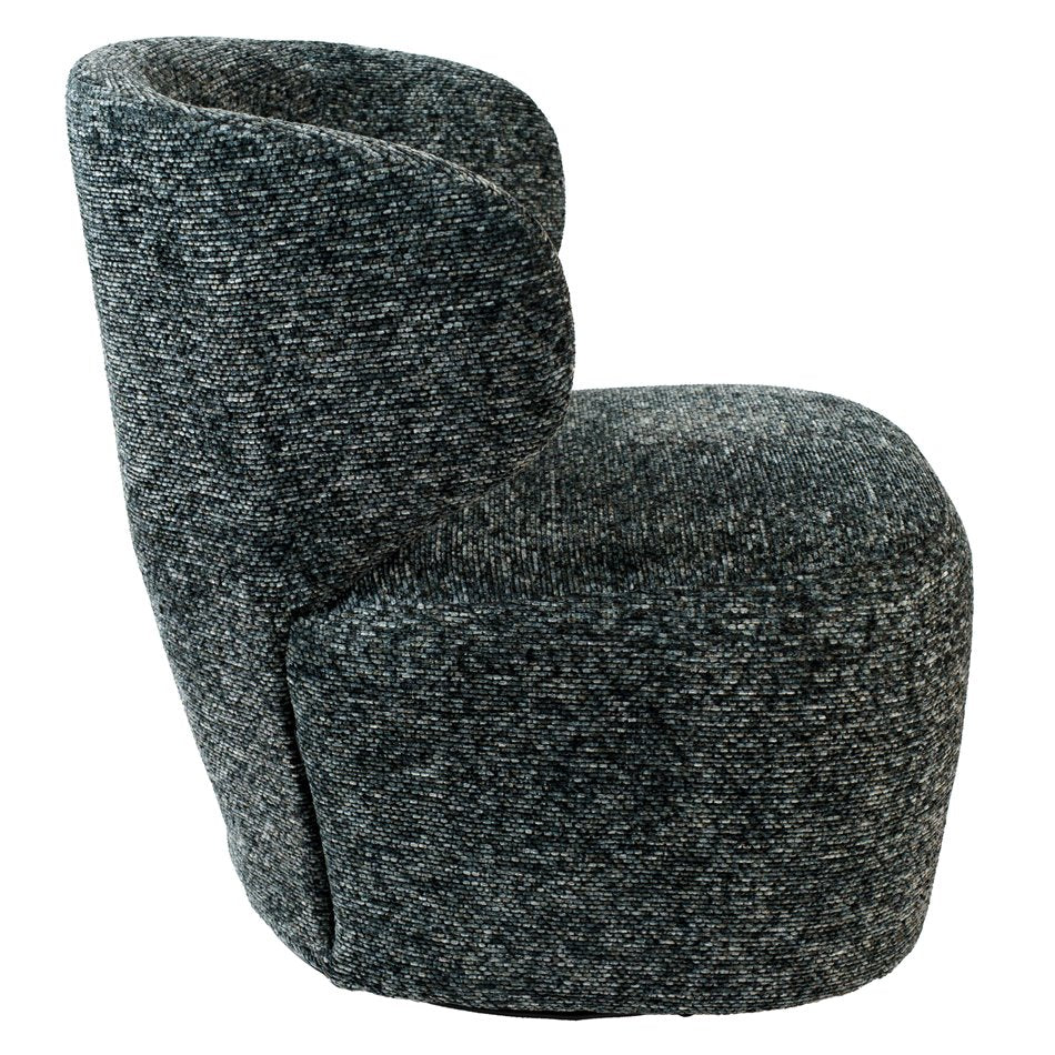 Armchair Daras, swivel 360, H76x76x73cm, seat 43cm