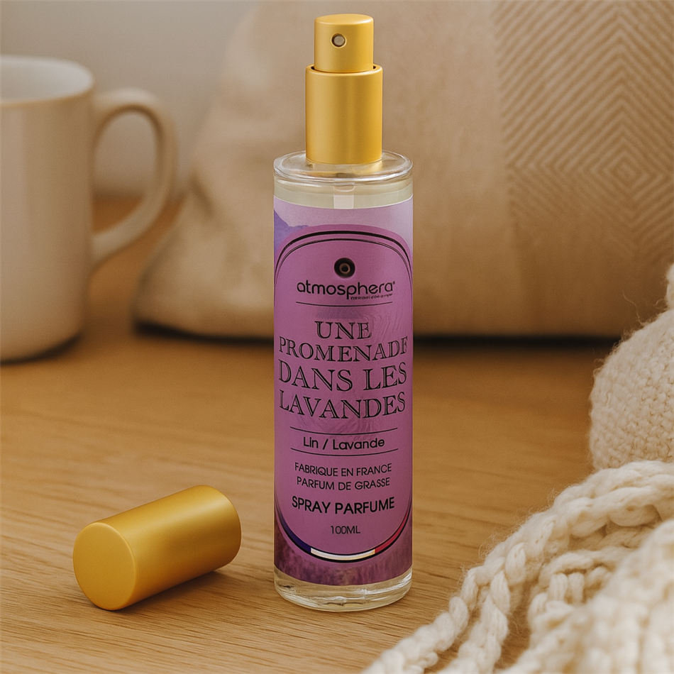 Diffuser Spray Amb Nibi Lavande, 100ml