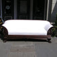 Jamaican Cuban Mahogany Upholstered Sofa