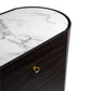 Chest of drawers Romanna TB, 12mm sintered stone/MDF/oak veneer, H127x90x45cm