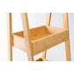 Shelf Troley, bamboo, H78x30x25.5cm