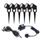 EasyFit 12V Garden Lights – Fern LED 6 Spotlight Kit